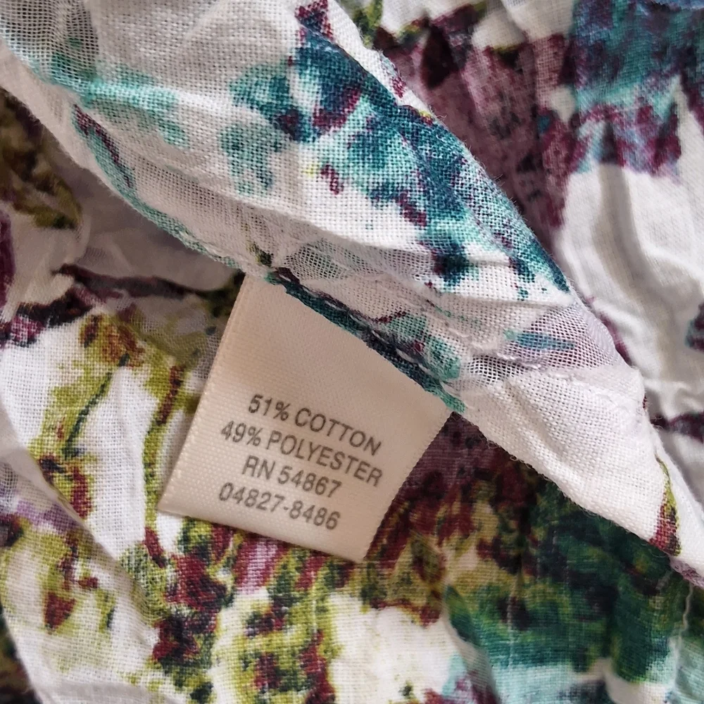 Christopher & Banks, Medium, Women's Multi-Color Blouse - Picture 6 of 8